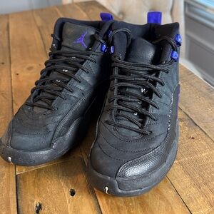 Jordan - Retro Dark Concord Black and Purple GS Size 4.5Y